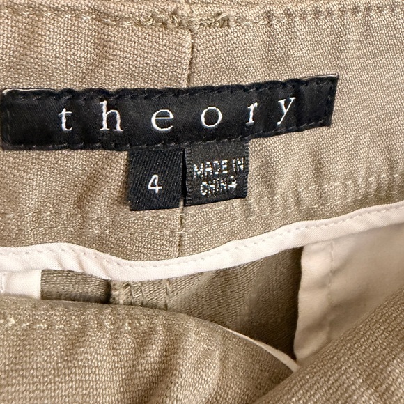 Theory Women's Cargo Pants Size 4 - Picture 3 of 3